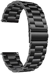 4wrist Acél szíj- Fekete 20 mm