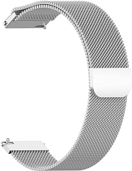 4wrist Milánói óraszíj - Ezüst 22 mm