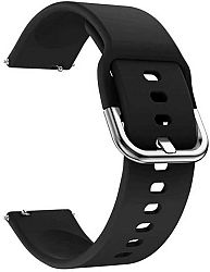 4wrist Szilikon szíj- fekete 22 mm