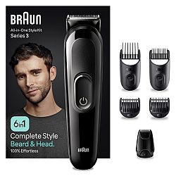 Braun Haj- és szakállvágó MGK 3410 Black