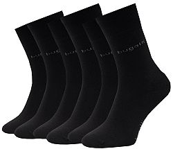 Bugatti 6 PACK - zokni 6703E-610 black 39-42