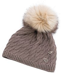 CAPU Téli sapka 647-G Brown