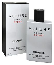 Chanel Allure Homme Sport - tusfürdő 200 ml