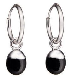 Decadorn Karika fülbevaló Onyx 2 az 1-ben