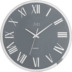 JVD Csendes üveg falióra NS22006.4