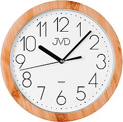 JVD H612.18 csendes falióra Light Brown