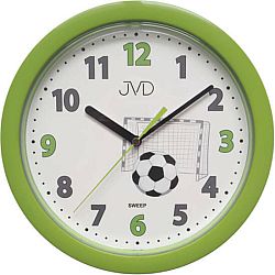 JVD HP612.D1 csendes falióra Green