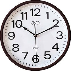 JVD HP683.3 csendes falióra Brown