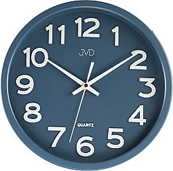 JVD HX2413.1 csendes falióra Blue
