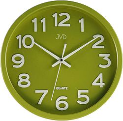 JVD HX2413.1 csendes falióra Green