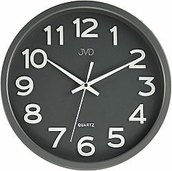 JVD HX2413.1 csendes falióra Grey
