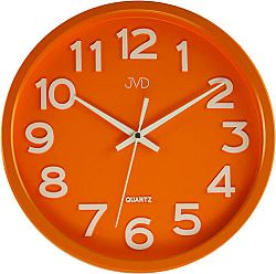 JVD HX2413.1 csendes falióra Orange