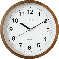 JVD NS19019/11 csendes falióra Dark Brown