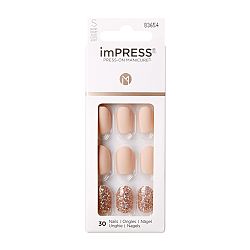 KISS Öntapadó körmök imPRESS Evanesce 30 db