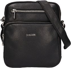 Lagen Férfi bőr crossbody táska 6048 BLK