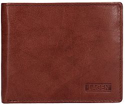 Lagen Férfi bőr pénztárca W-8154 BRN
