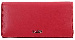 Lagen Női bőr pénztárca 50310 Red