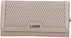 Lagen Női bőr pénztárca BLC/5704 TAUPE
