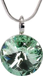 Levien Elegáns nyaklánc Rivoli Chrysolite