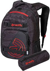 Meatfly Hátizsák Exile Morph Black