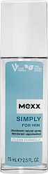 Mexx Simply For Him - dezodor spray 75 ml
