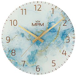 MPM Quality Üveg falióra Onyx E09.4375