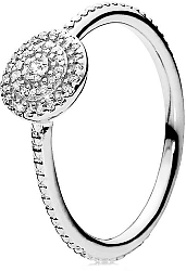 Pandora Ezüst csillogó gyűrű 190986CZ 60 mm