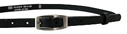 Penny Belts Női bőr öv 15-2-63 black 100 cm