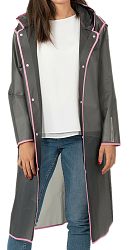 Perletti Női esőkabát Grey Pink S