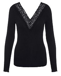 Pieces Női póló PCSIRI 17095374 Black XS
