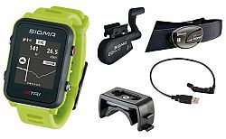 Sigma Pulsmetr iD.TRI SET Neon Green 24270