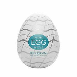 Tenga Férfi maszturbációs tojás Egg Wavy 2