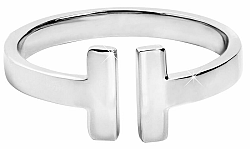 Troli Nyitott acél női gyűrű 52 mm