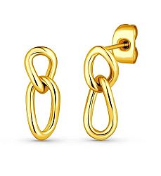 Vuch Modern aranyozott fülbevaló Lusha Gold