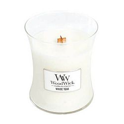 WoodWick Illatgyertya White Teak 275 g
