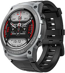 Wotchi AMOLED Smartwatch DM55 – Grey – Black