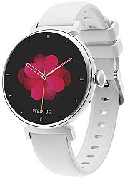 Wotchi AMOLED Smartwatch DM70 – Silver - White
